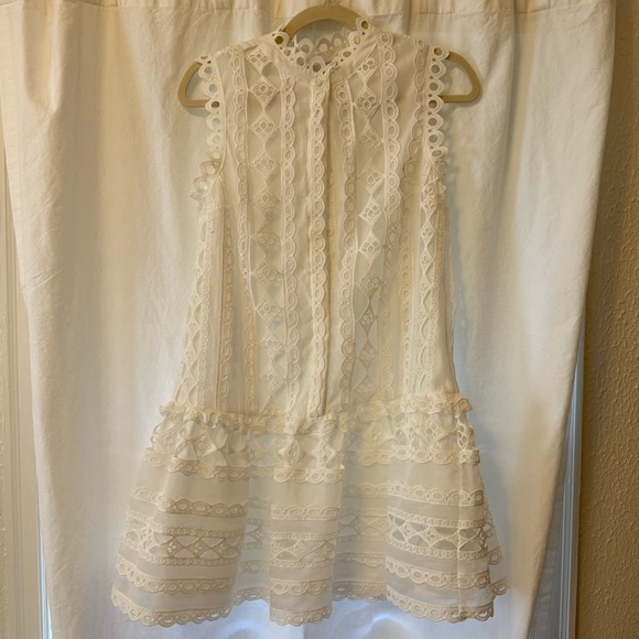 Endless Rose White Lace Mini Dress - Picture 3 of 6